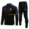 Real Madrid Sweatshirts Anzüge Suit Quarter-zip 2022-23 Schwarze Für Herren